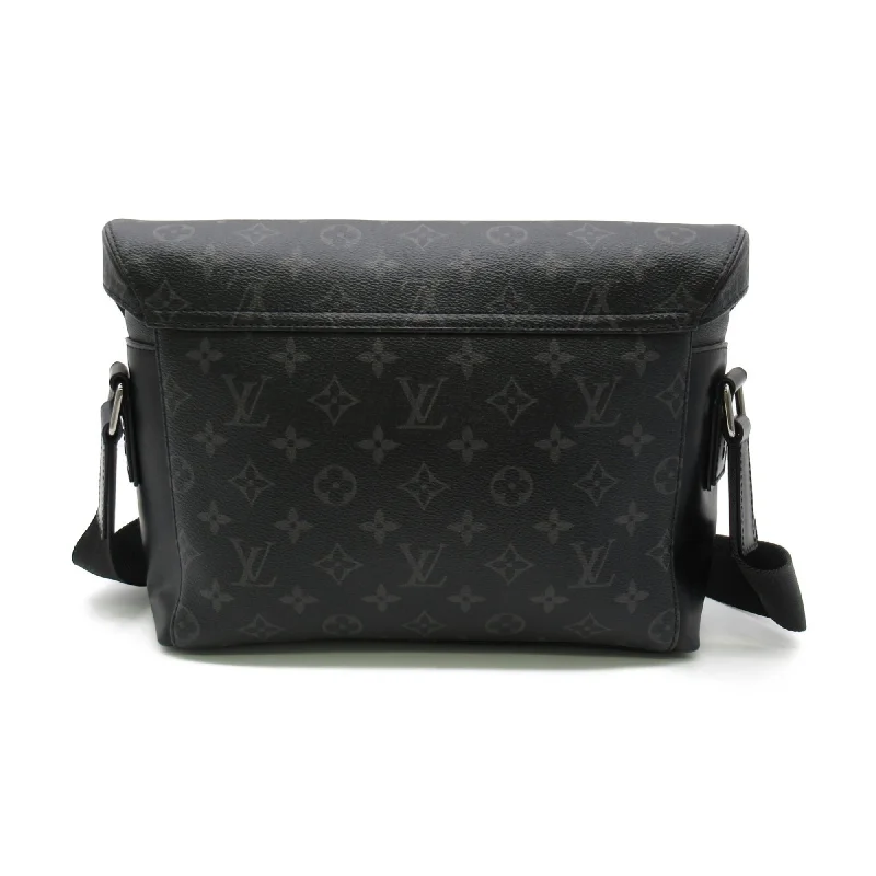 LOUIS VUITTON Messenger voyage PM Black Monogram eclipse PVC coated canvas M40511