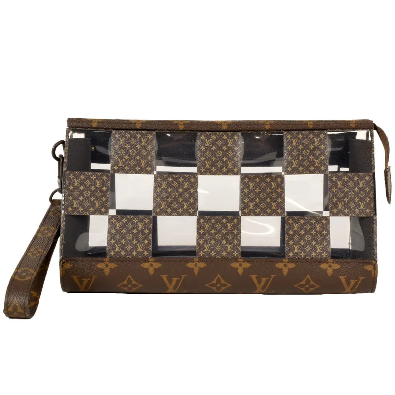 LOUIS VUITTON Chess Clutch Bag