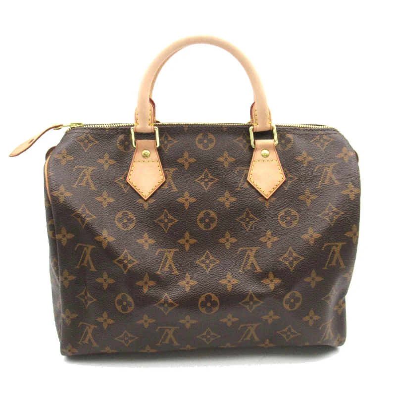 LOUIS VUITTON Speedy 30 Brown Monogram PVC coated canvas M41526