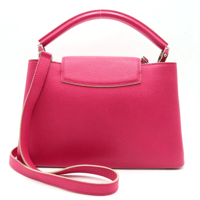 LOUIS VUITTON CapucinePM Pink Taurillon Clemence Leather leather M94519