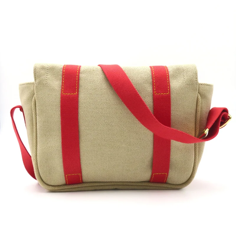 LOUIS VUITTON Buzzus PM Beige Red canvas Antigua M40041