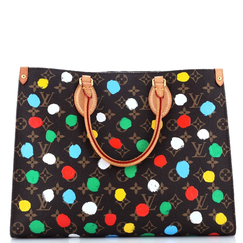 OnTheGo Tote Yayoi Kusama Painted Dots Monogram Canvas MM