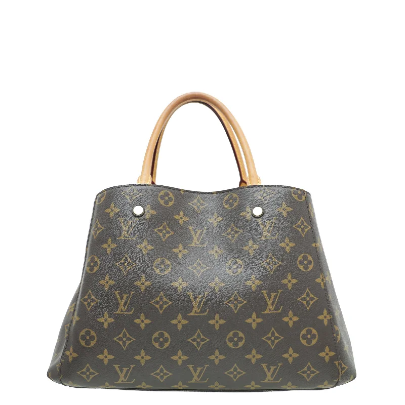 Louis Vuitton Brown Monogram Montaigne MM Bag