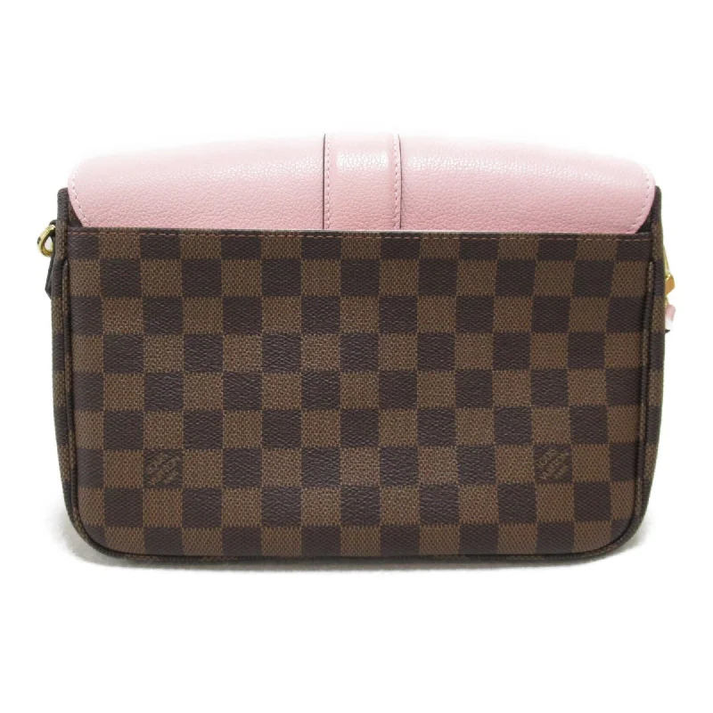 LOUIS VUITTON Clapton Shoulder Bag Pink Magnolia Damier PVC coated canvas N44244