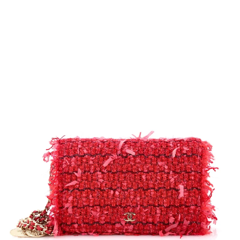 Wallet on Chain Fringe Tweed