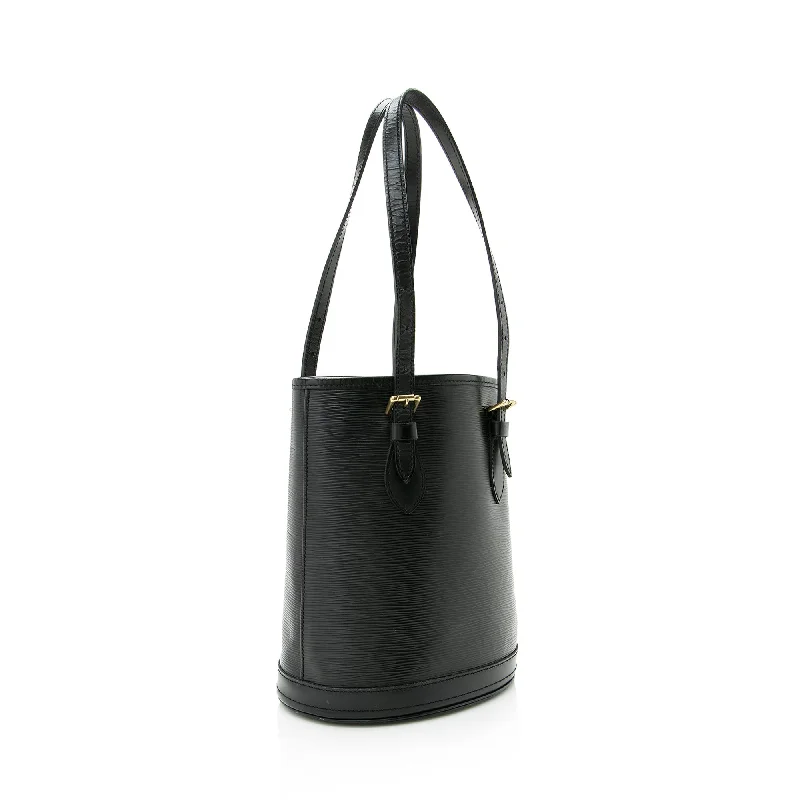 Louis Vuitton Epi Leather Petit Bucket Tote (22561)