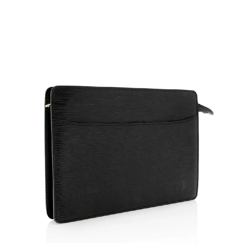 Louis Vuitton Epi Leather Homme Clutch (17924)