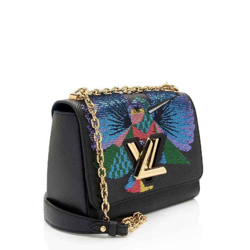 Louis Vuitton Epi Leather Sequin Bird Twist MM Shoulder Bag (r3Hlp2)