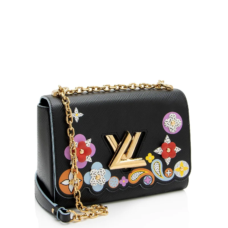 Louis Vuitton Epi Leather Flower Twist MM Shoulder Bag (HSiiiW)