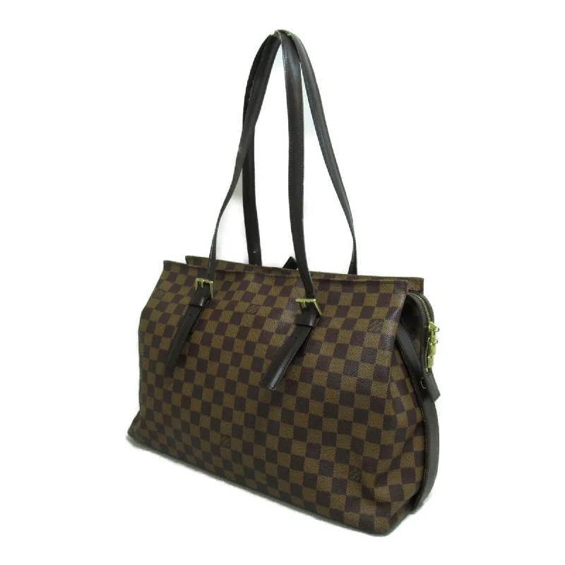 LOUIS VUITTON Chelsea Brown Ebene Damier PVC coated canvas N51119