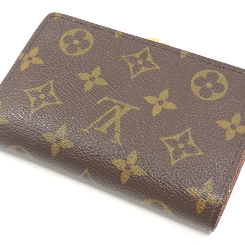 LOUIS VUITTON Bifold Wallet Monogram Portomone Bier Viennois Women's M61663