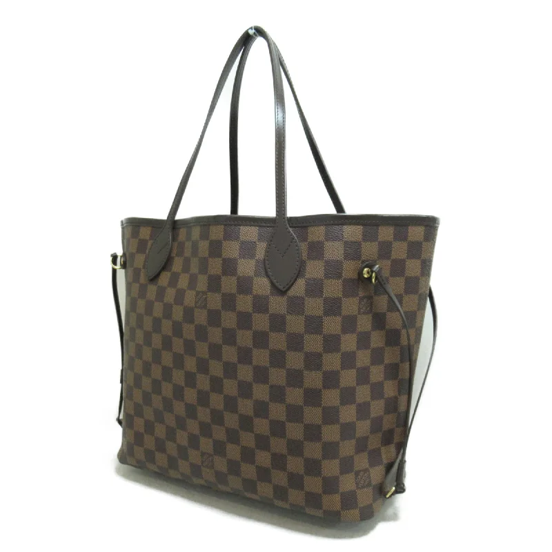 LOUIS VUITTON Neverfull MM Brown Ebene Damier PVC coated canvas N51105