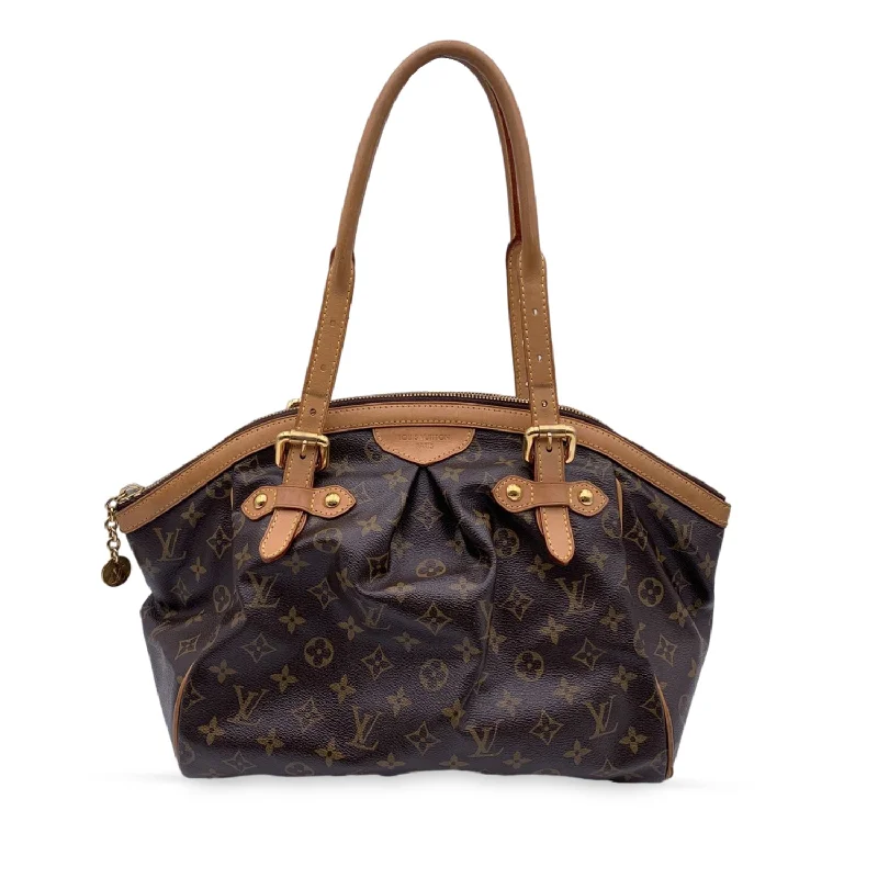 LOUIS VUITTON Brown Monogram Canvas Tivoli Gm Satchel Bag