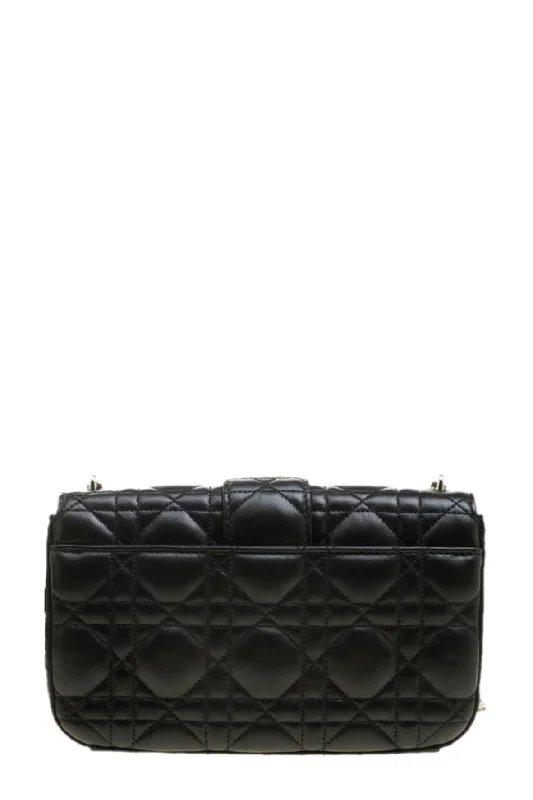 Miss Dior Promenade Flap Bag Black