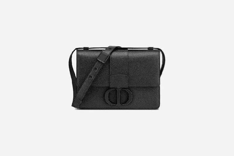 Christian Dior Bag Black Ultramatte Grained Calfskin