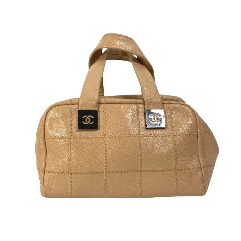 Chanel All - Match Handbag for Versatile StylingCHANEL Chocolate bar Handbag