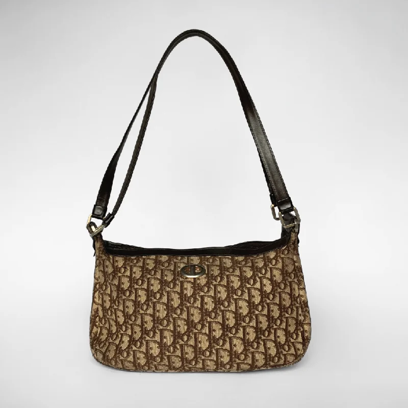 Dior Shoulder Bag Jacquard Oblique Canvas