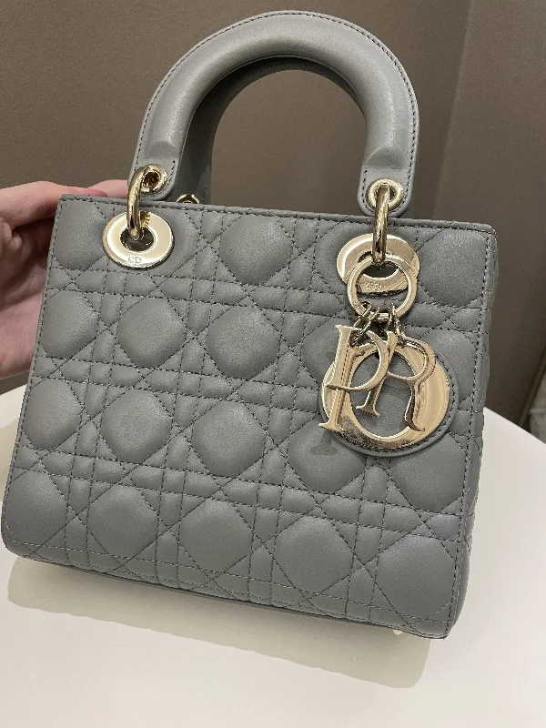 Lady Dior My ABC Dior Cloud Grey Lambskin